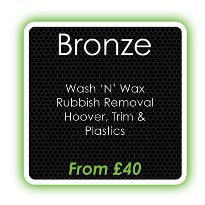 JDM Valeting Bronze package