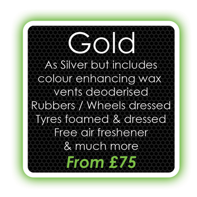 JDM Valeting gold package